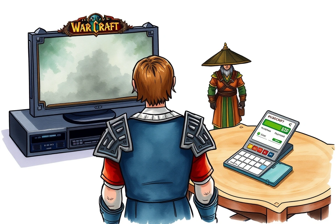 World of Warcraft player considering subscription access to game content.